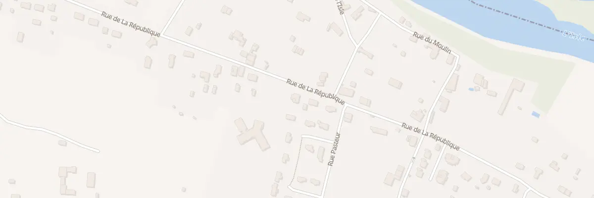 Plan du 33 Rue de la République à Moulin-Neuf