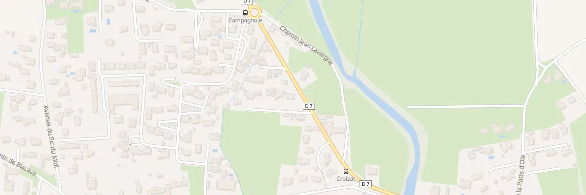 Plan du 65 Rue Ambroise Croizat à Bordères-sur-l’Échez