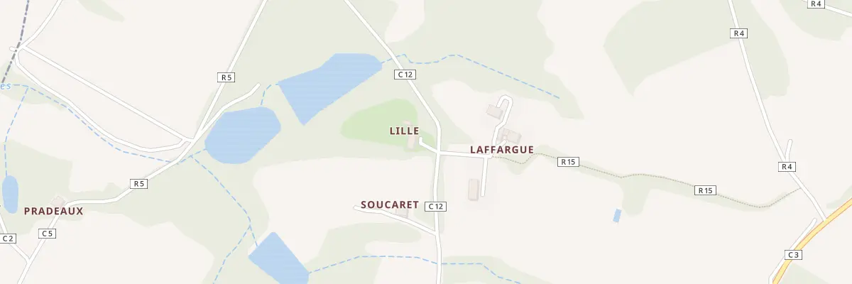 Plan du 5044 Lille à Sabazan