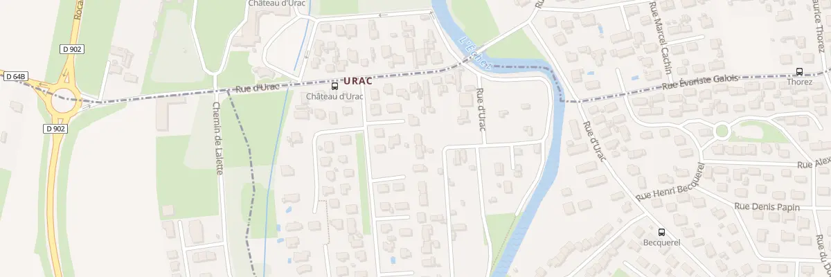 Plan du 6 Imp de l’Oussouet à Tarbes