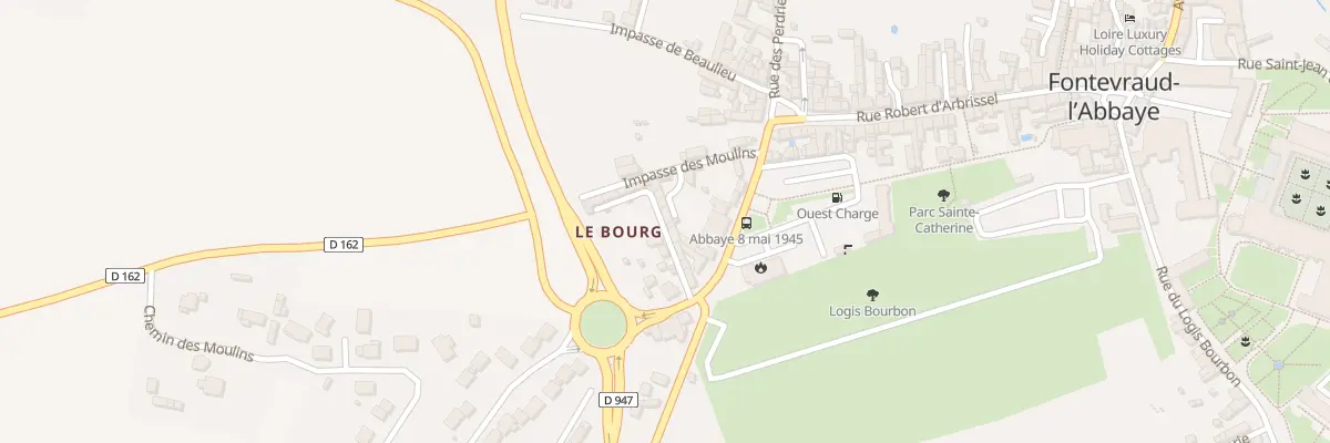 Plan du 14 Rue de l’Hopital à Fontevraud-l’Abbaye