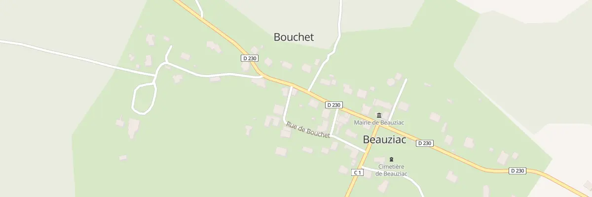 Plan du 145 Rte de Casteljaloux à Beauziac