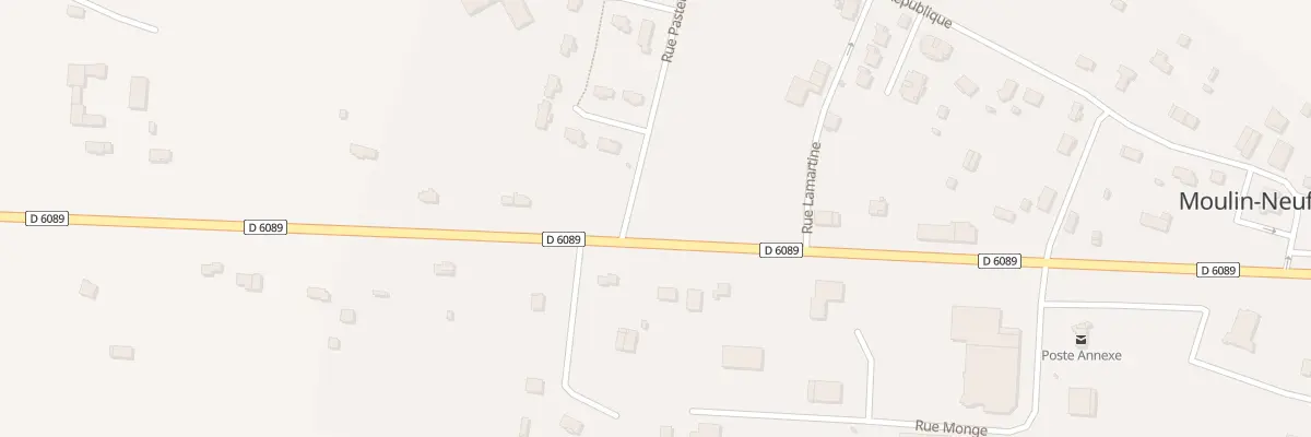 Plan du 2 Rue Pasteur à Moulin-Neuf
