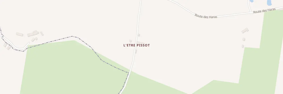 Plan du 1 Imp de l’Etre Pissot à La Ferrière-Béchet