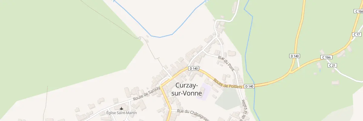 Plan du 3 Rue du Grand Moulin à Curzay-sur-Vonne