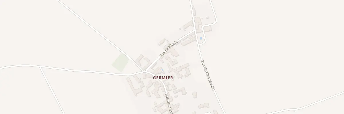 Plan du 3 Rue de l’Ecole à Mouterre-Silly