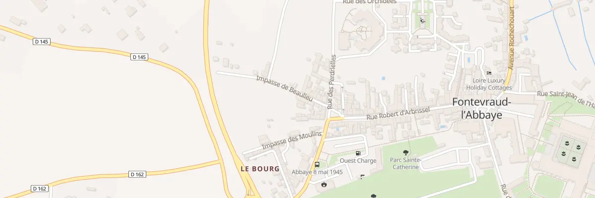 Plan du 9 Imp de Beaulieu à Fontevraud-l’Abbaye