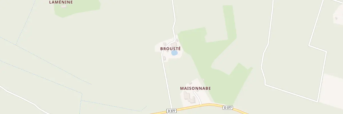 Plan du 9 Lamenine à Baudignan