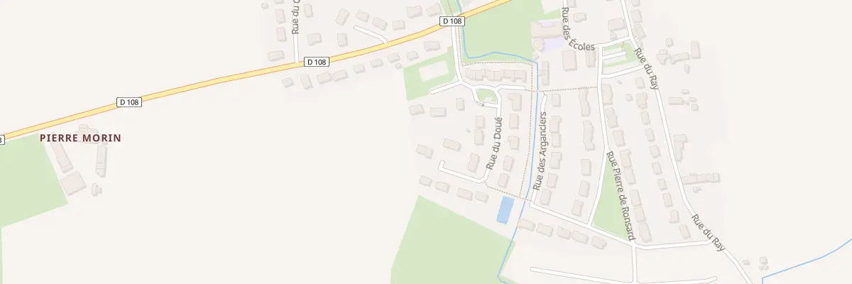Plan du 10 Rue du Doue à Saint-Ouen-de-Mimbré