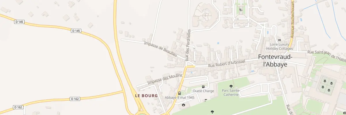 Plan du 5 Imp de Beaulieu à Fontevraud-l’Abbaye