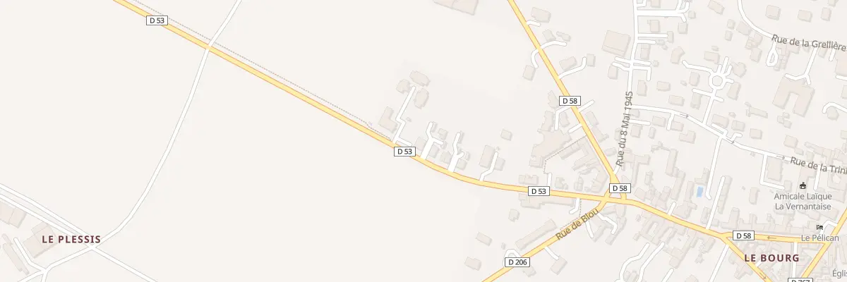 Plan du 20 Rue de Longué à Vernantes