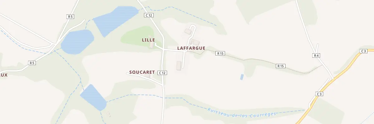 Plan du 50 Che de Soucaret à Sabazan
