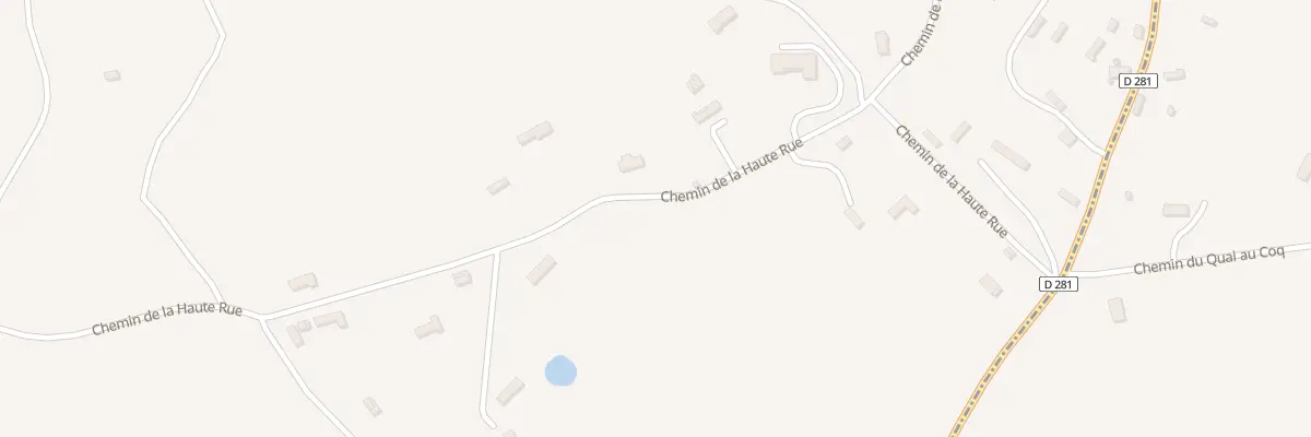 Plan du 335 Che de la Haute Rue à Saint-Pierre-Azif