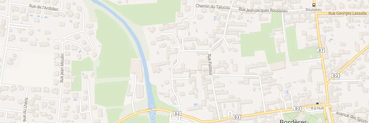 Plan du 5 Rue Molière à Bordères-sur-l’Échez