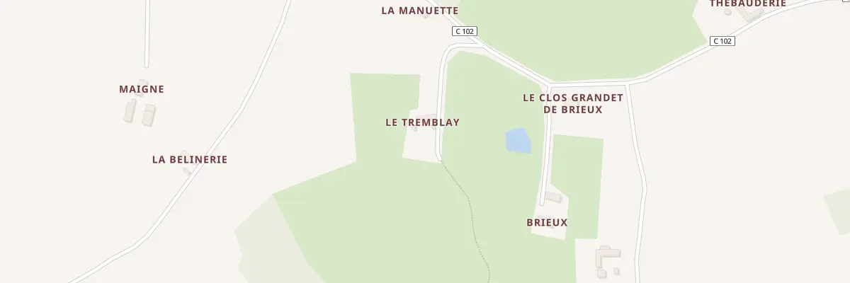 Plan du 5178 Le Tremblay à Saint-Ouen-de-Mimbré