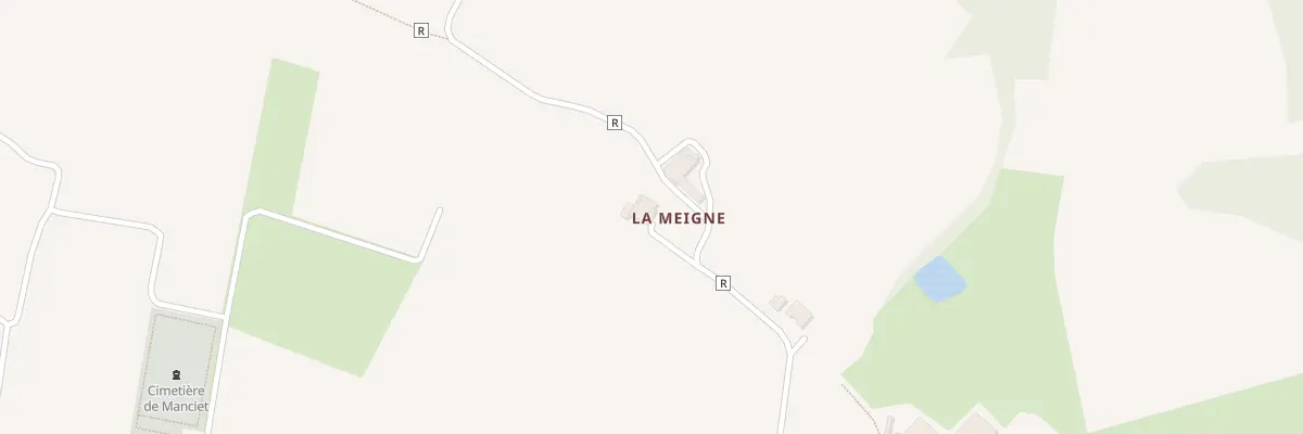 Plan du 155 Rte d’Eauze à Manciet