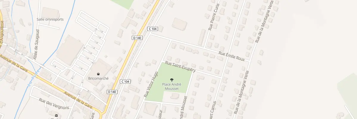 Plan du 3 Rue St Exupery à Chalais