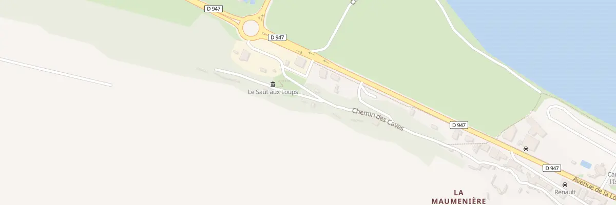 Plan du 21 Che des Caves à Montsoreau