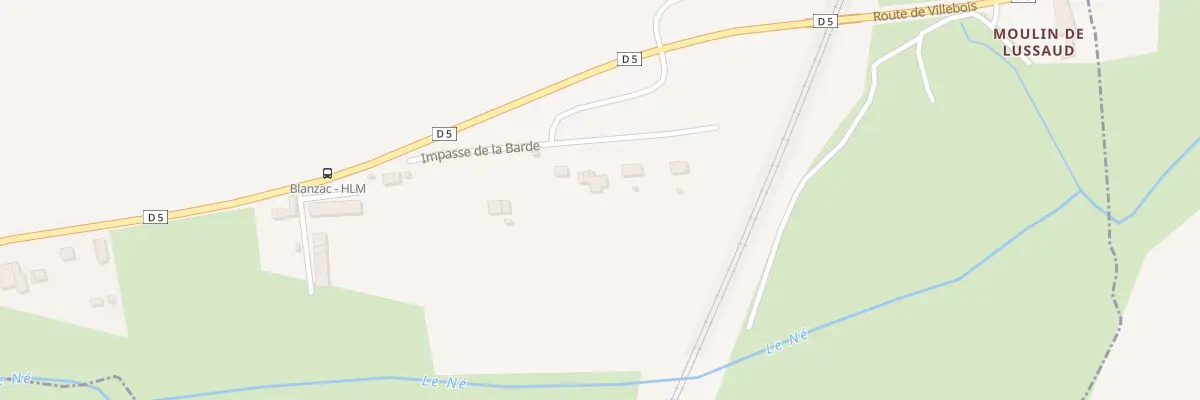 Plan du 10 Imp de la Barde à Coteaux-du-Blanzacais