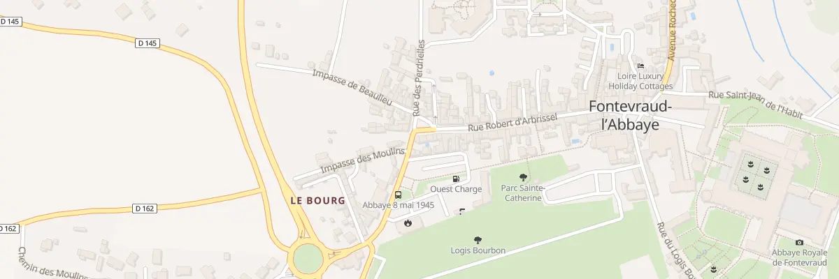Plan du 4 Pl Bernard Triquier à Fontevraud-l’Abbaye