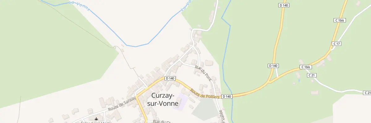 Plan du 1 Rue du Pont à Curzay-sur-Vonne