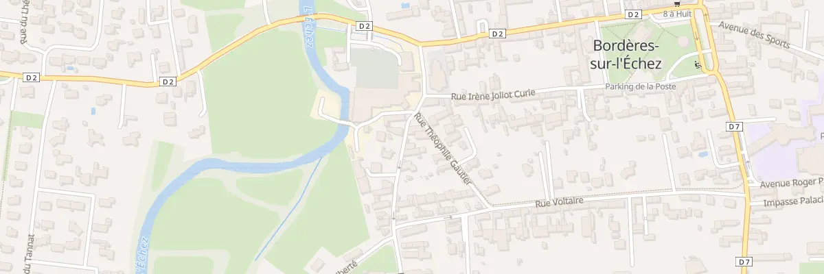 Plan du 3 Rue Anatole France à Bordères-sur-l’Échez