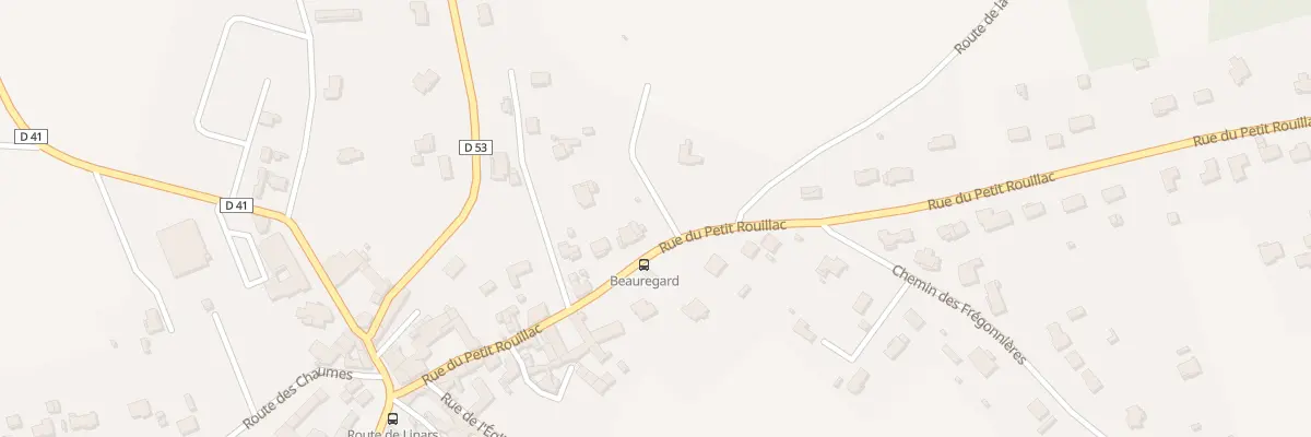 Plan du 29 Rue du Petit Rouillac à Saint-Saturnin