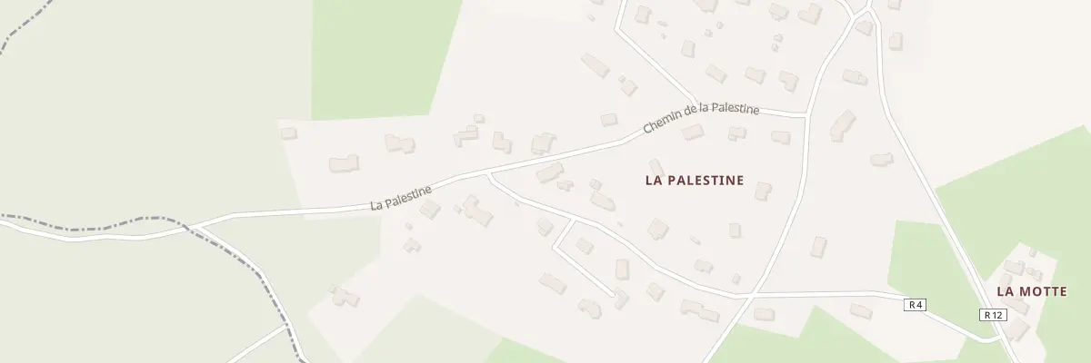 Plan du 7 La Palestine à Bérus