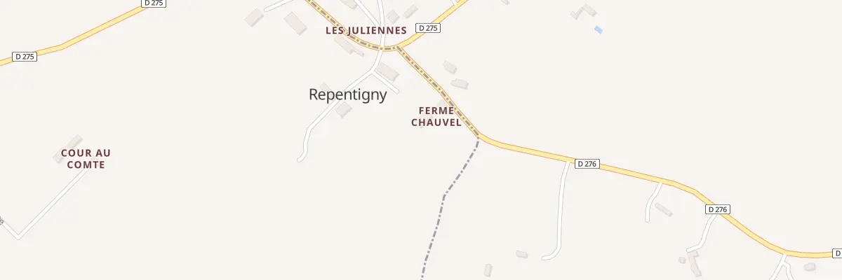 Plan du 5004 La Ferme Chauvel à Repentigny