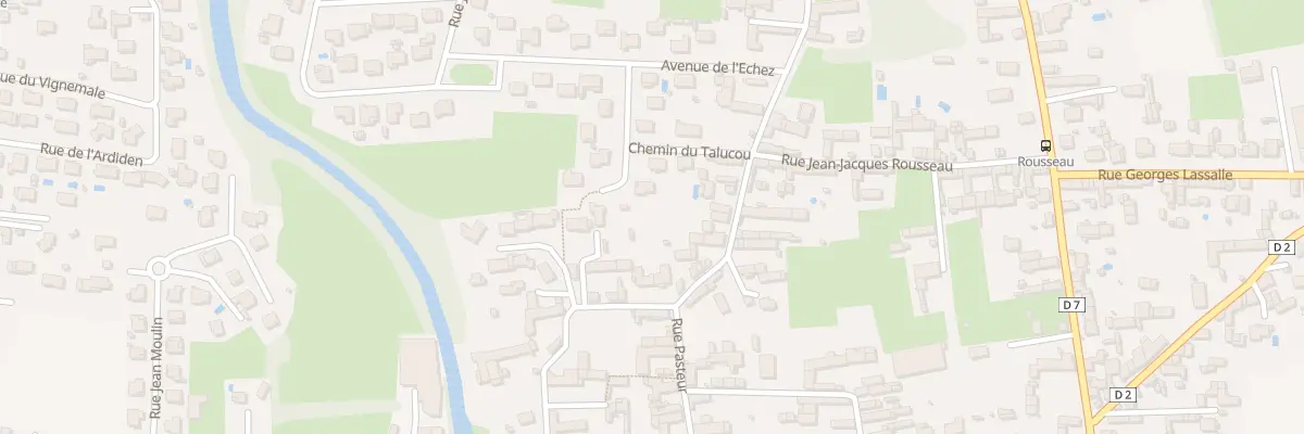 Plan du 1 Imp du Château à Bordères-sur-l’Échez