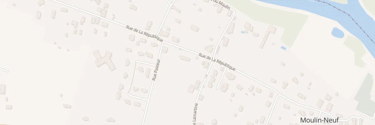 Plan du 23 Rue de la République à Moulin-Neuf