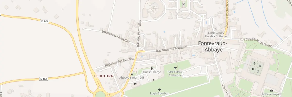 Plan du 52 Rue Robert d’Arbrissel à Fontevraud-l’Abbaye