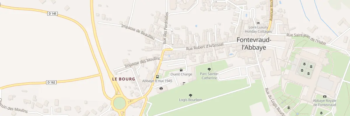 Plan du 6 Rue du 8 Mai 1945 à Fontevraud-l’Abbaye