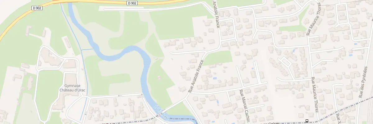 Plan du 66 Rue Anatole France à Bordères-sur-l’Échez
