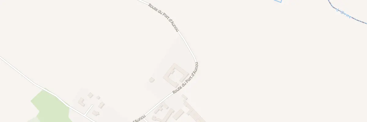 Plan du 33 Rte du Port d’Aunou à Boischampré