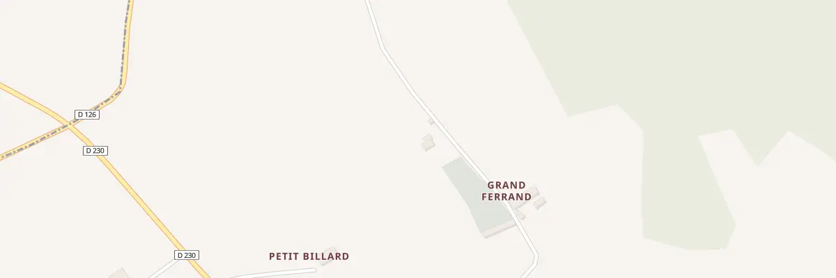 Plan du 3 Grand Ferrand au Puy