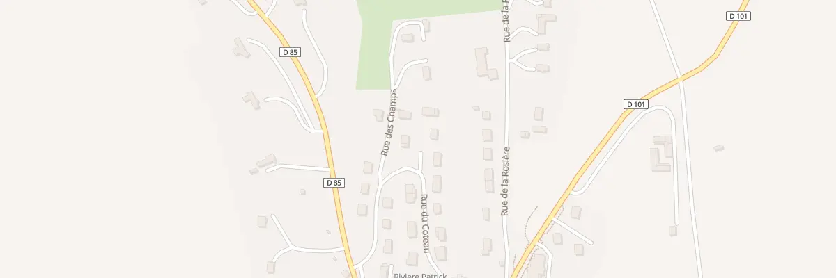 Plan du 6 Rue du Coteau à Cambremer