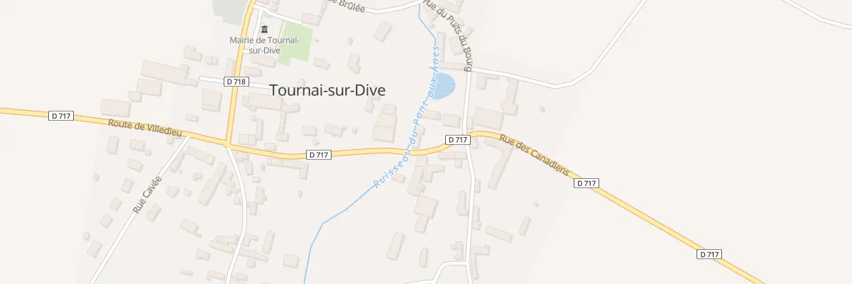 Plan du 13 Rue des Canadiens à Tournai-sur-Dive