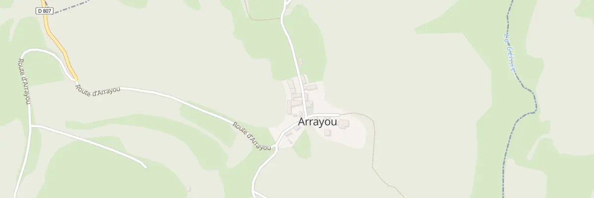 Plan du 5036 Arrayou à Arrayou-Lahitte