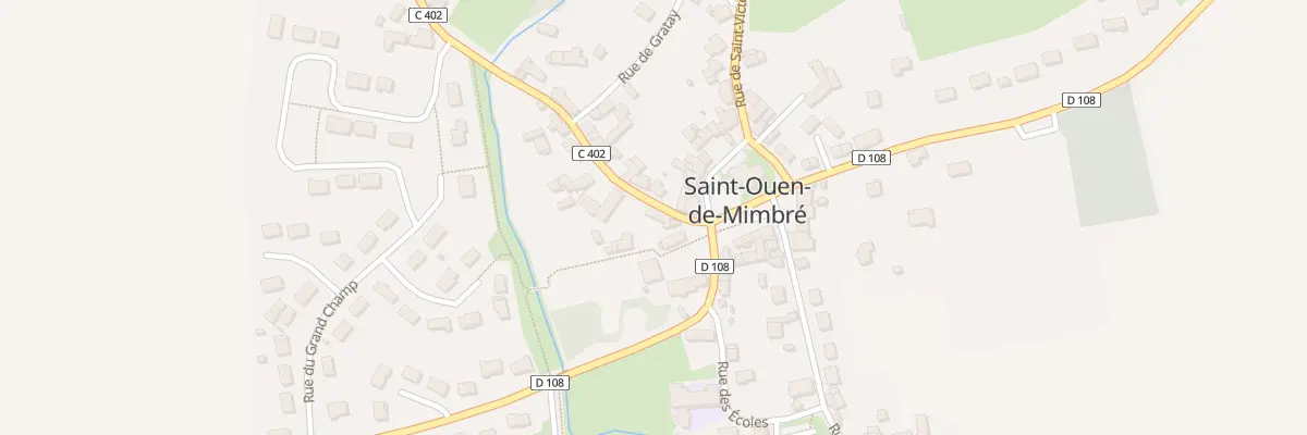 Plan du 1 Rue des Champagnes à Saint-Ouen-de-Mimbré