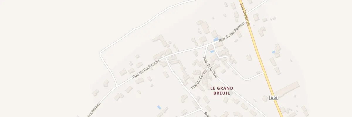 Plan du 5 Rue du Rochereau à Rouillé