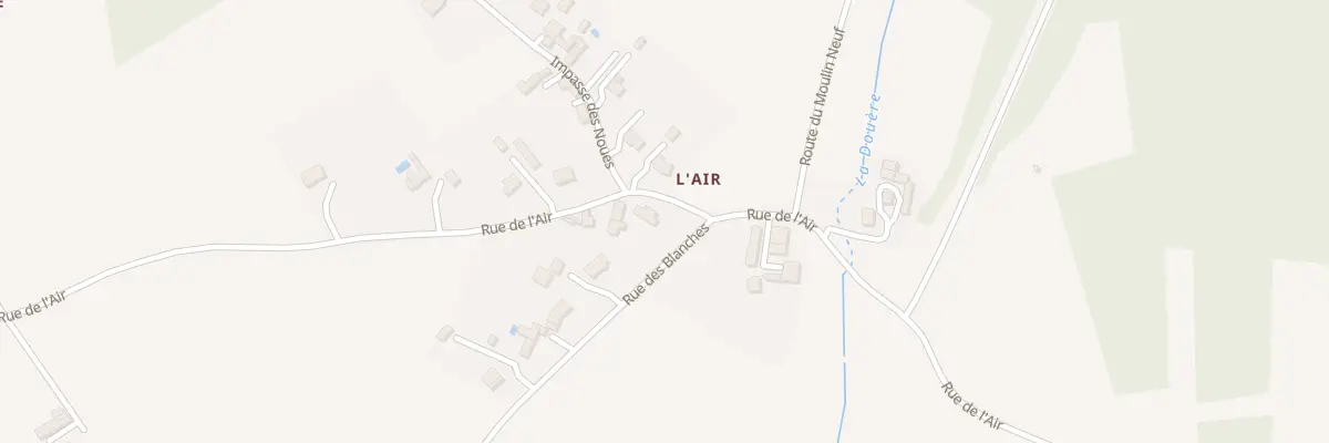 Plan du 7 Rue de l’Air à Vernantes