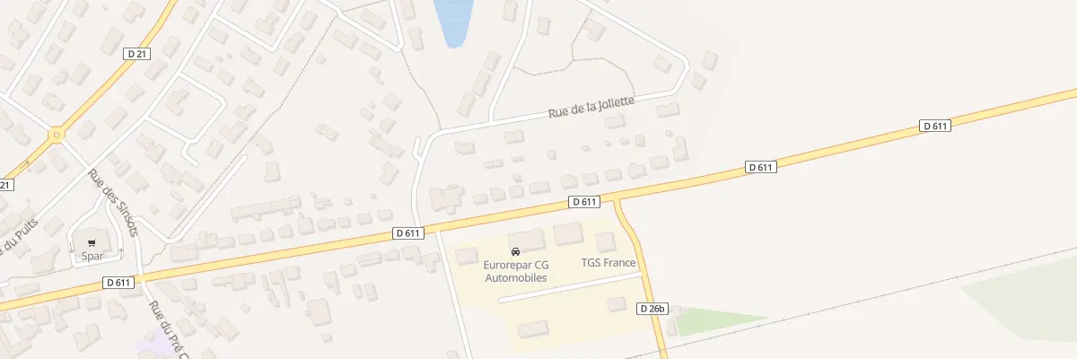 Plan du 41 Rue Mélusine à Rouillé