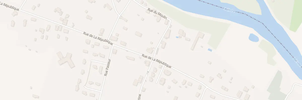 Plan du 26 Rue de la République à Moulin-Neuf