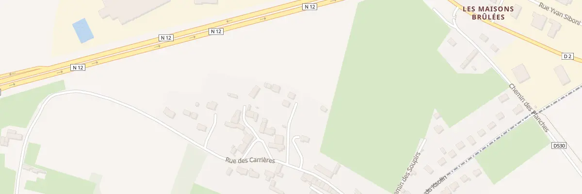 Plan du 39B Rue des Carrières à Lonrai