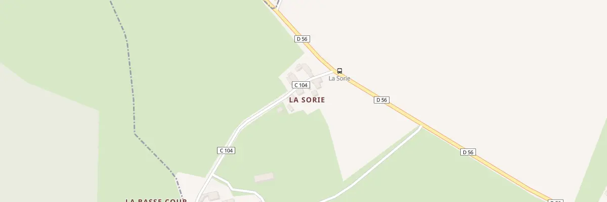 Plan du 3 La Sorie à Fyé