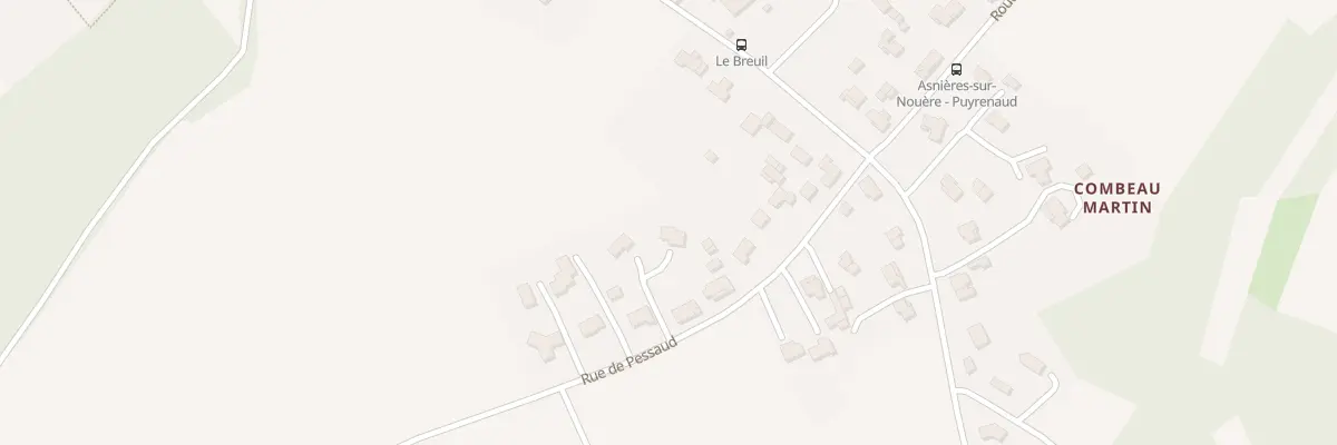 Plan du 5498 Le Breuil à Asnières-sur-Nouère
