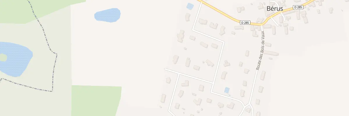 Plan du 8 La Noee à Bérus