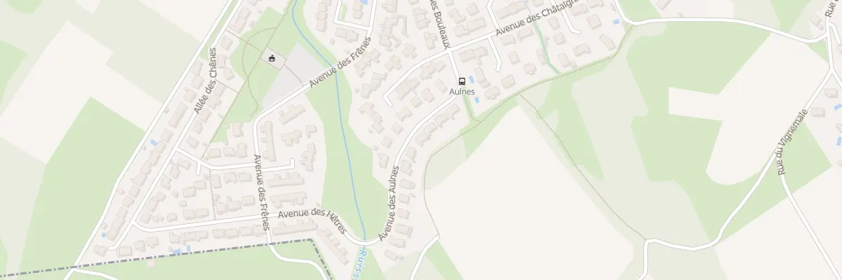 Plan du 8 Av des Aulnes à Odos
