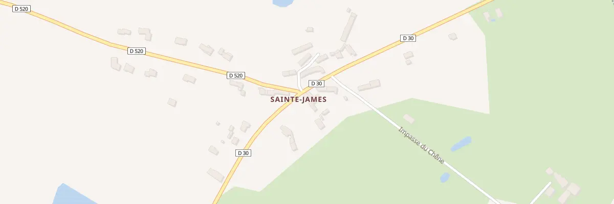 Plan du 19 Sainte James à Héloup